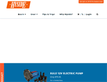 Tablet Screenshot of hyside.com